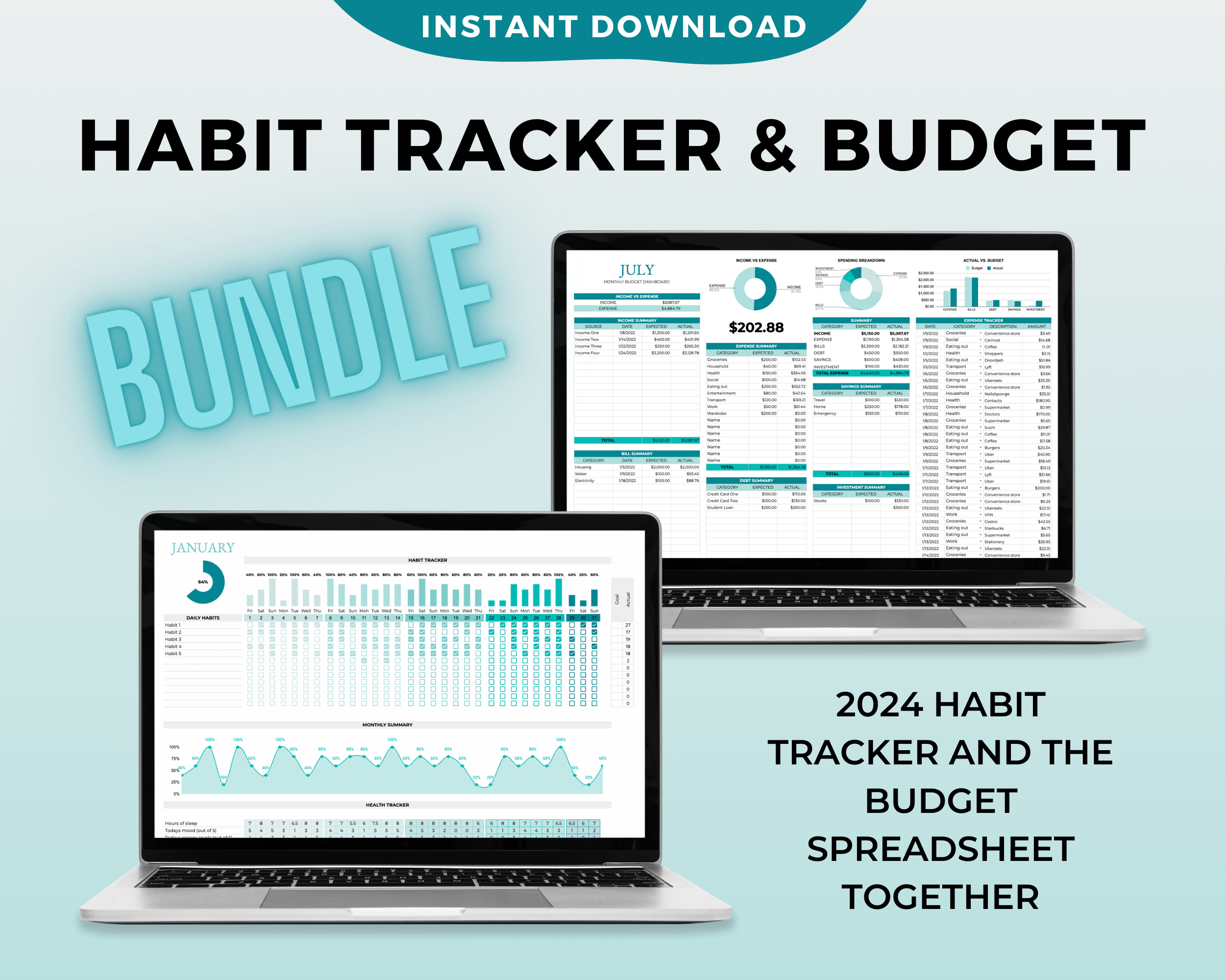 2024 Habit Tracker Budget Spreadsheet Bundle Tiffany TheInventorie   2024HabitTracker3 1 0fd55282 B111 4bae B930 A19a8e179714 